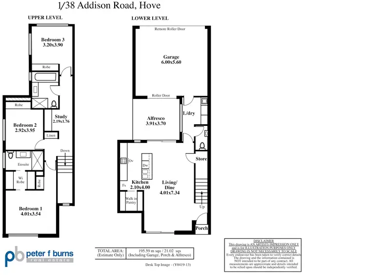 Floorplan of Homely house listing, 1/38 Addison Road, Hove SA 5048
