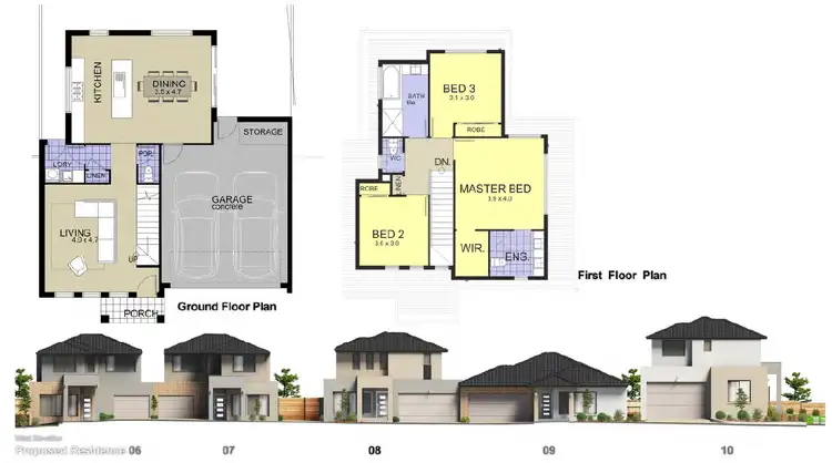 Floorplan of Homely townhouse listing, 4 Reginald Close, Pakenham VIC 3810