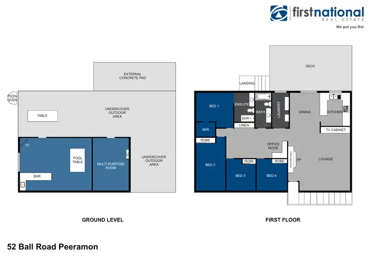 Floorplan of Homely rural property listing, 52 Ball Road, Peeramon QLD 4885