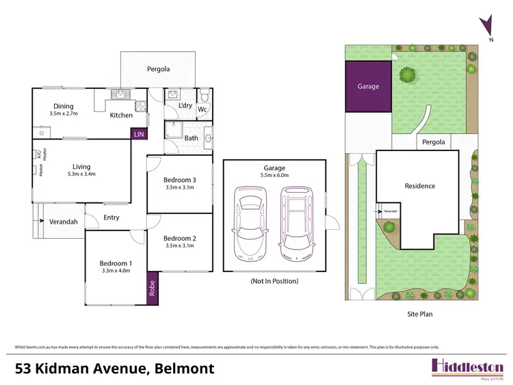 Floorplan of Homely house listing, 53 Kidman Avenue, Belmont VIC 3216