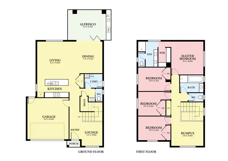 Floorplan of Homely house listing, 30 Sunridge Drive, Mernda VIC 3754