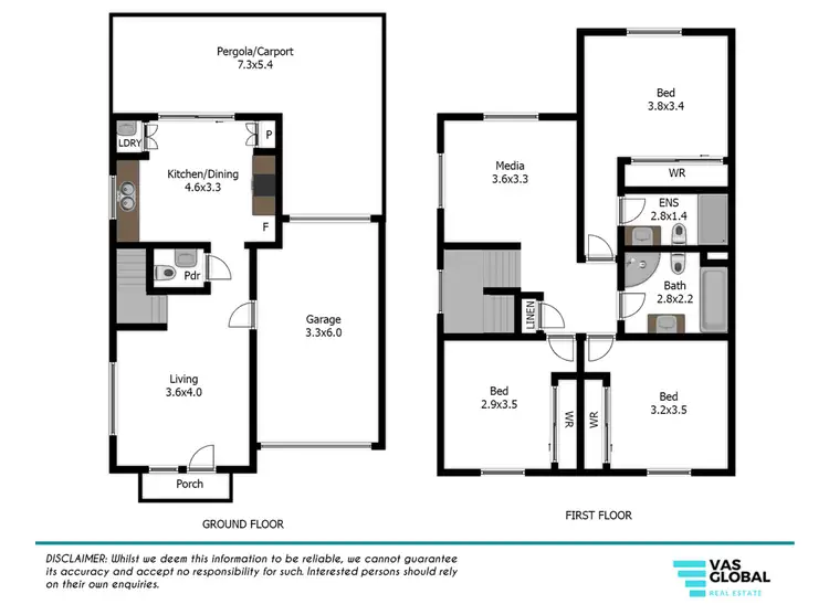 Floorplan of Homely townhouse listing, 5/55 Mamre Road, St Marys NSW 2760