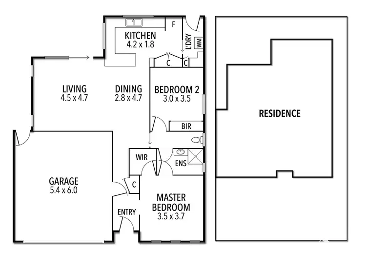 Floorplan of Homely house listing, 19 Toohey Drive, Warrnambool VIC 3280