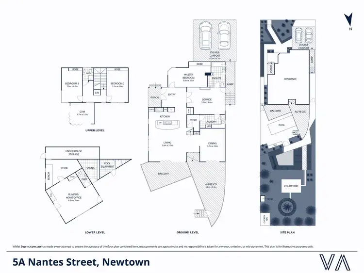 Floorplan of Homely house listing, 5A Nantes Street, Newtown VIC 3220