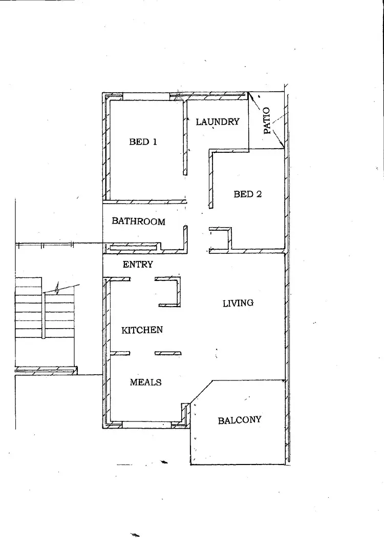 Floorplan of Homely unit listing, 15/429 McDonald Road, Lavington NSW 2641