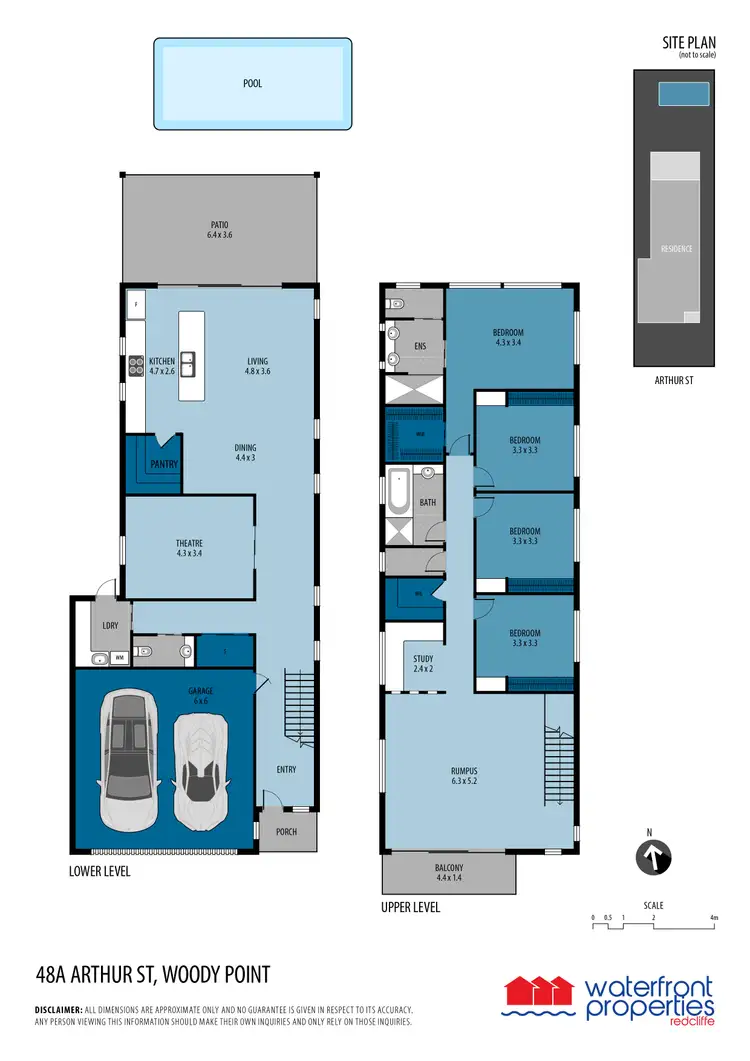 Floorplan of Homely house listing, 48A ARTHUR STREET, Woody Point QLD 4019