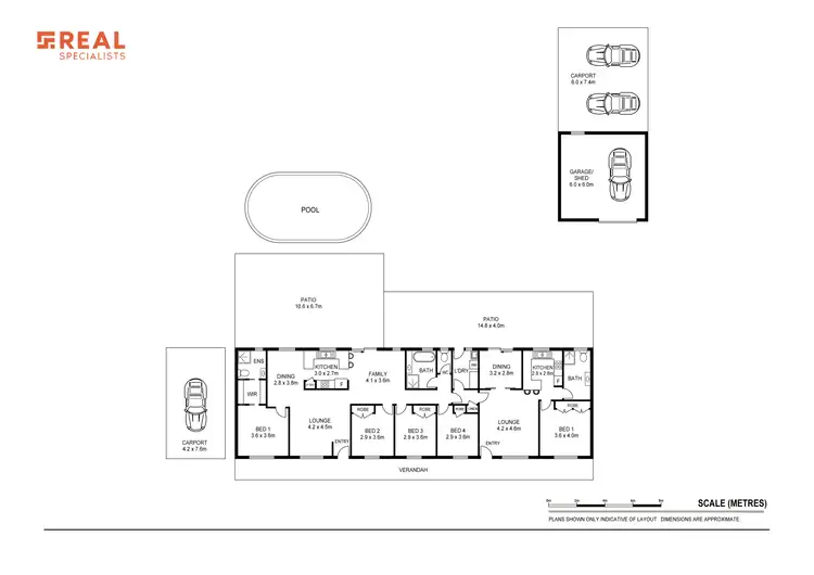 Floorplan of Homely rural property listing, 17 Cobb Road, Burpengary East QLD 4505