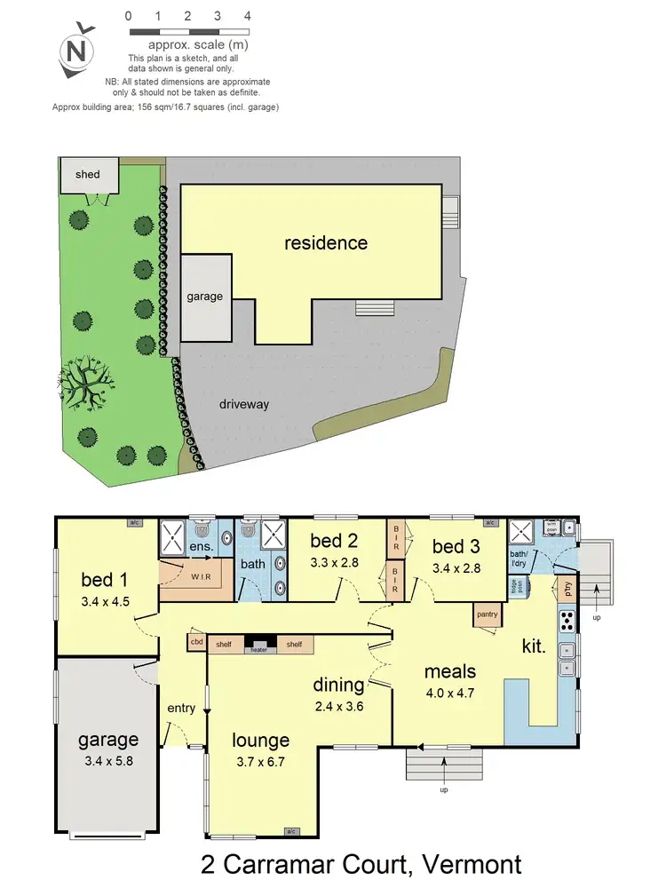 Floorplan of Homely house listing, 2 Carramar Court, Vermont VIC 3133