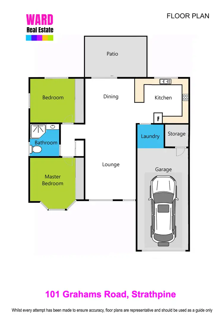 Floorplan of Homely unit listing, 80/101 Grahams Road, Strathpine QLD 4500