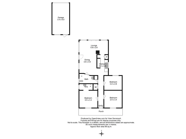 Floorplan of Homely house listing, 35 Gilbert Street, Latrobe TAS 7307