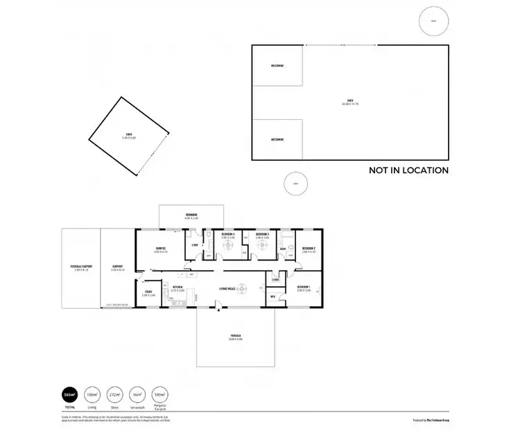 Floorplan of Homely rural property listing, 24 Yumali Road, Meningie SA 5264