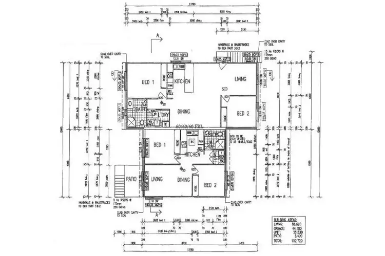 Floorplan of Homely semi-detached listing, 6 Murphy Street East, Kallangur QLD 4503