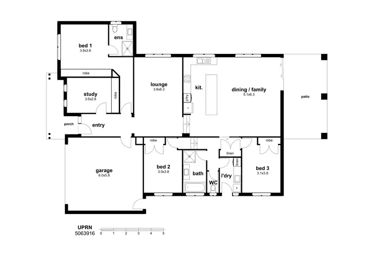 Floorplan of Homely house listing, Address available on request
