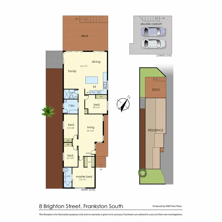 Floorplan of Homely house listing, 1/8 Brighton Street, Frankston South VIC 3199