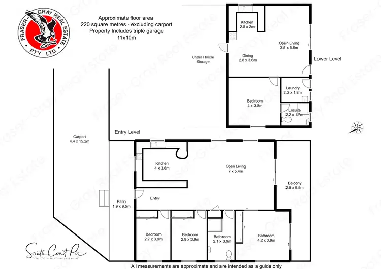 Floorplan of Homely house listing, 283 North Head Drive, Moruya NSW 2537