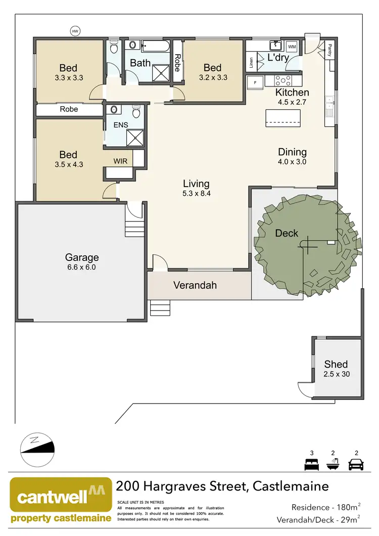 Floorplan of Homely house listing, 200 Hargraves Street, Castlemaine VIC 3450