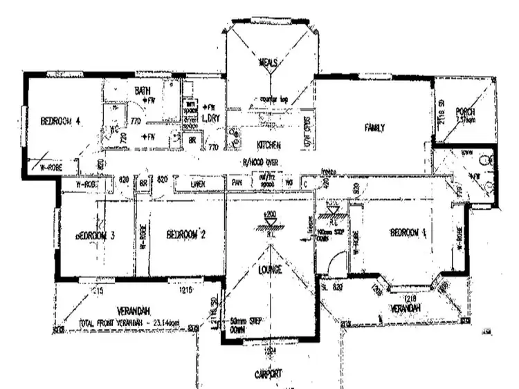 Floorplan of Homely house listing, 2 - 4 ROSEWOOD AVENUE, Wondunna QLD 4655
