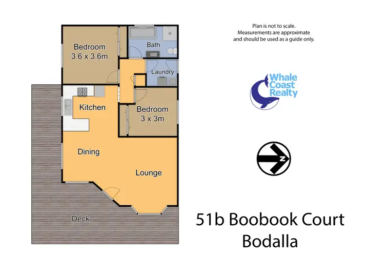 Floorplan of Homely rural property listing, 51 Boobook Court, Bodalla NSW 2545