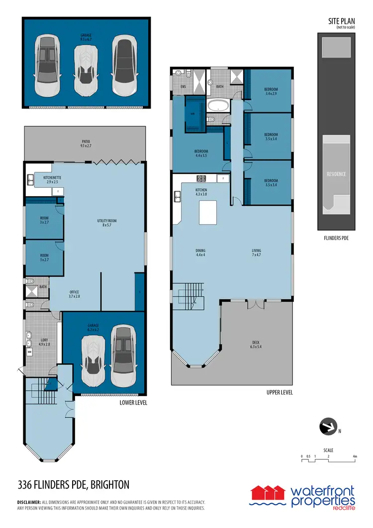 Floorplan of Homely house listing, 336 FLINDERS PARADE, Brighton QLD 4017