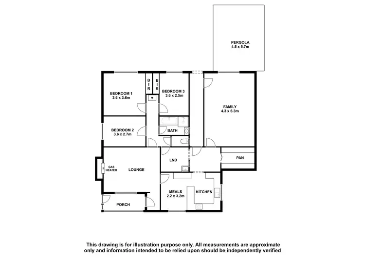 Floorplan of Homely house listing, 10 Stafford Street, Mount Gambier SA 5290
