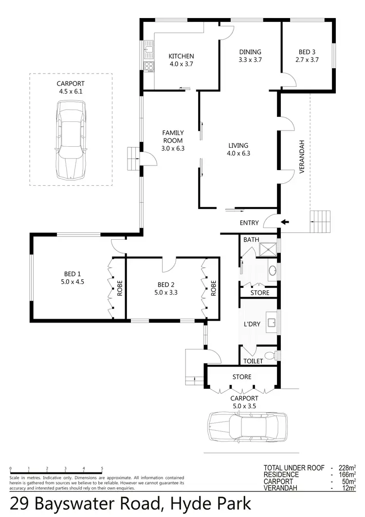 Floorplan of Homely house listing, 29 Bayswater Road, Hyde Park QLD 4812