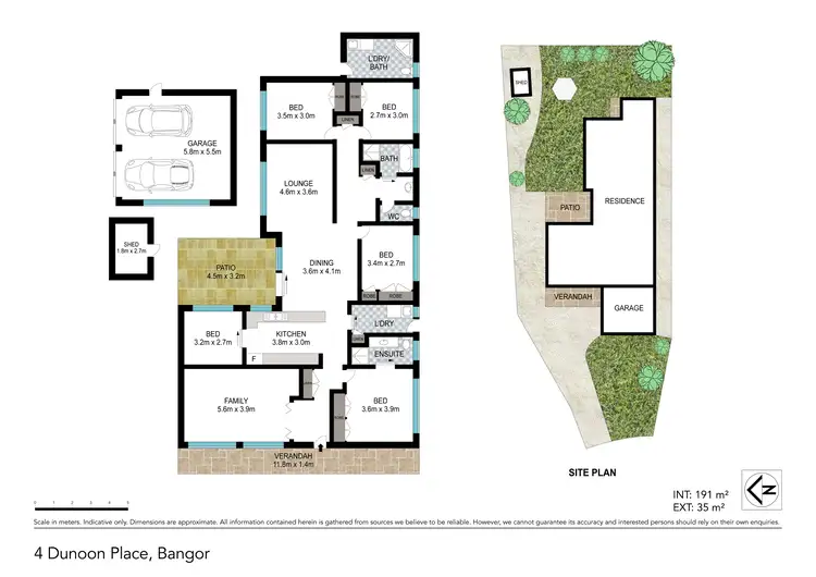 Floorplan of Homely house listing, 4 Dunoon Place, Bangor NSW 2234