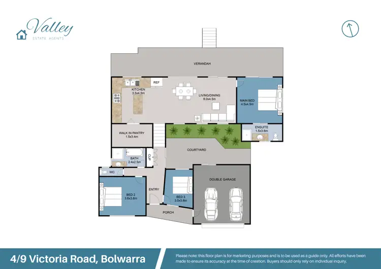 Floorplan of Homely house listing, 4/9 Victoria Street, Bolwarra NSW 2320