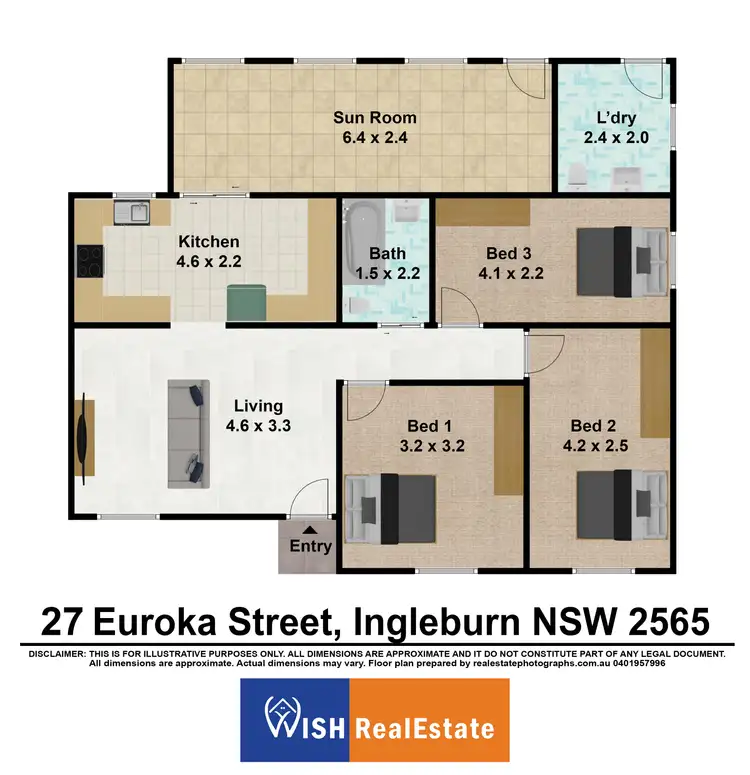 Floorplan of Homely house listing, 27 Euroka Street, Ingleburn NSW 2565