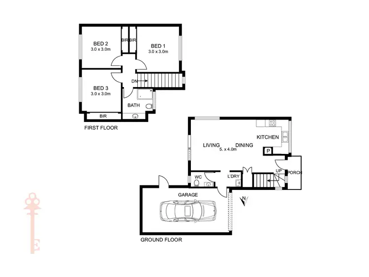 Floorplan of Homely house listing, 18 Frederick Street, Thomastown VIC 3074