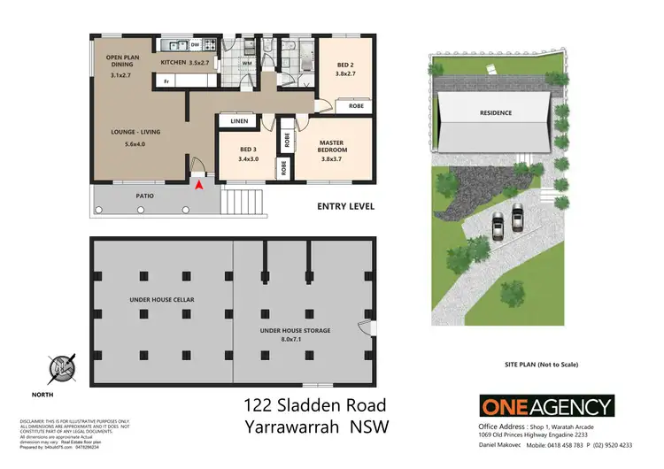 Floorplan of Homely house listing, 122 Sladden Road, Yarrawarrah NSW 2233