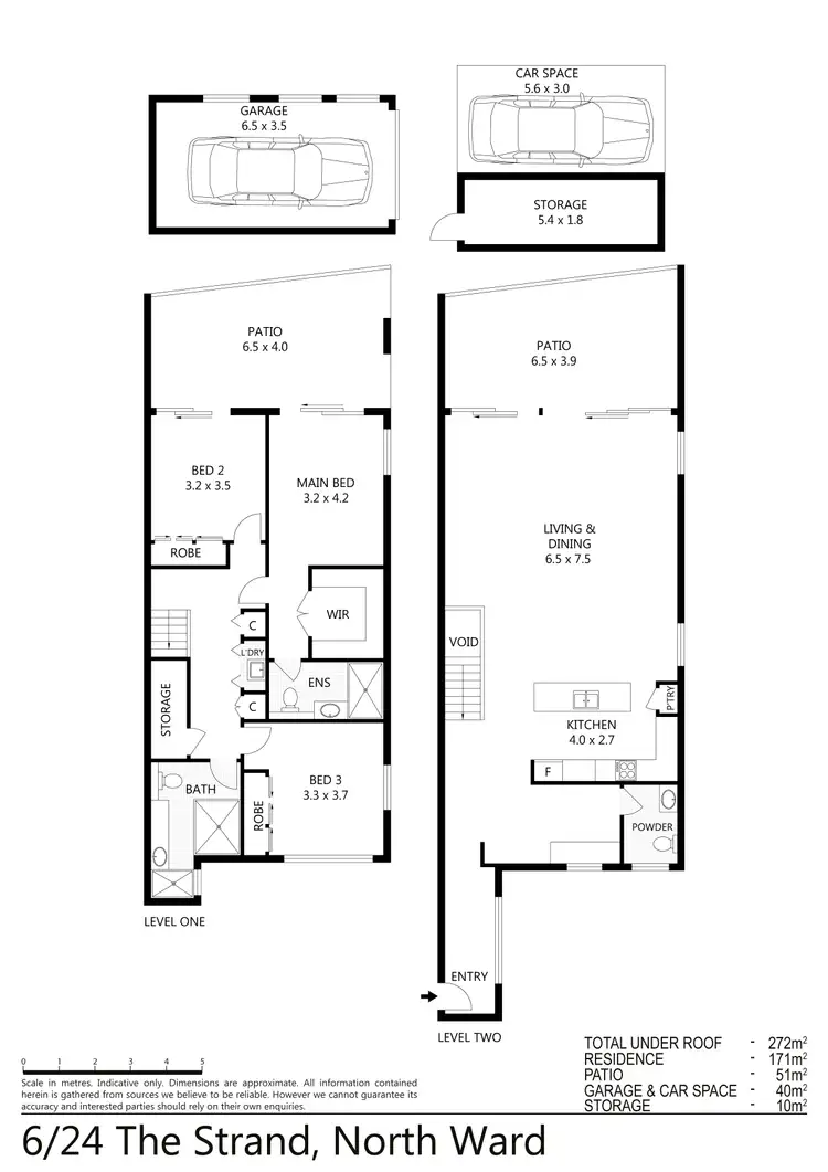 Floorplan of Homely apartment listing, 6/24 The Strand, North Ward QLD 4810