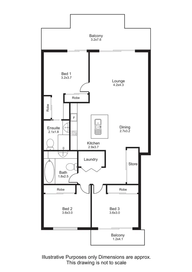 Floorplan of Homely unit listing, 44/1804 Captain Cook Highway, Clifton Beach QLD 4879