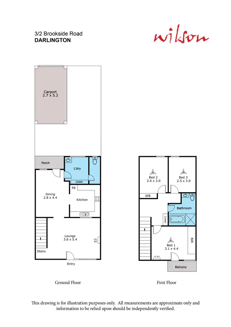 Floorplan of Homely townhouse listing, 3/2 Brookside Road, Darlington SA 5047