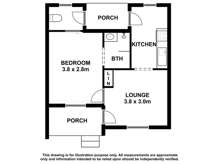 Floorplan of Homely block of units listing, 97 Williams Road, Millicent SA 5280