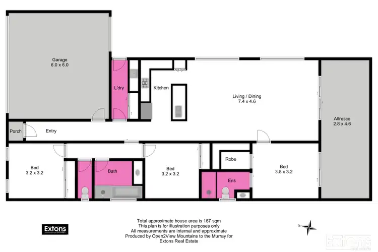 Floorplan of Homely house listing, 107 ZORRO DRIVE, Yarrawonga VIC 3730