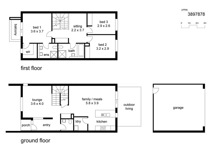 Floorplan of Homely townhouse listing, Address available on request