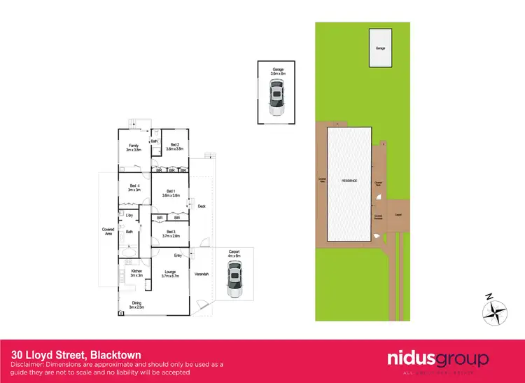 Floorplan of Homely house listing, 30 Lloyd Street, Blacktown NSW 2148