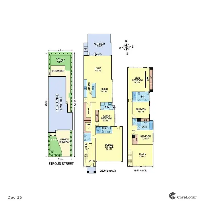 Floorplan of Homely townhouse listing, 35A Stroud Street, Balwyn VIC 3103