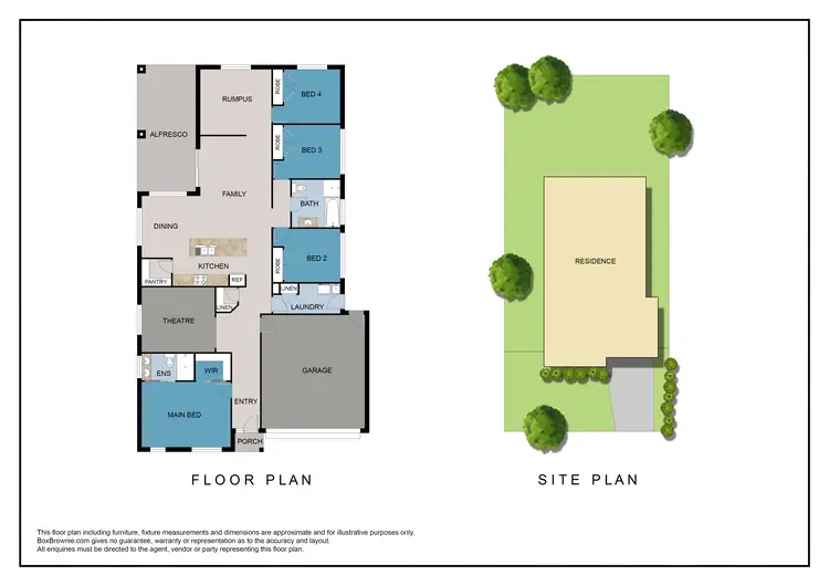 Floorplan of Homely house listing, 20 Diamond Drive, Koo Wee Rup VIC 3981