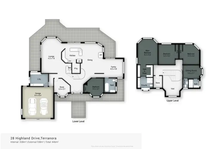 Floorplan of Homely house listing, 28 Highland Drive, Terranora NSW 2486
