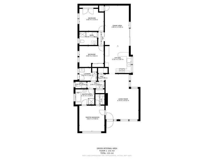 Floorplan of Homely house listing, 2/11 Butler Court, Cranbourne VIC 3977