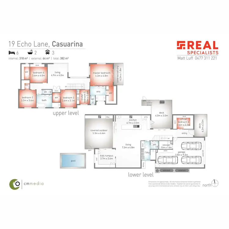 Floorplan of Homely house listing, 19 Echo Lane, Casuarina NSW 2487