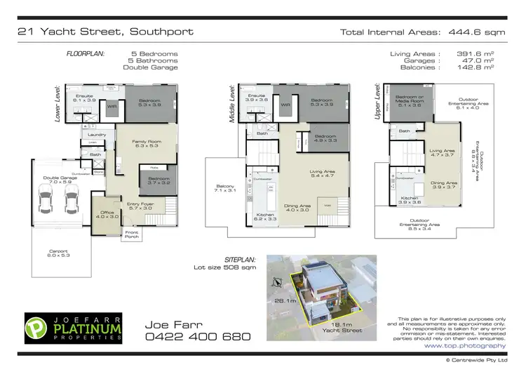 Floorplan of Homely house listing, 21 Yacht Street, Southport QLD 4215