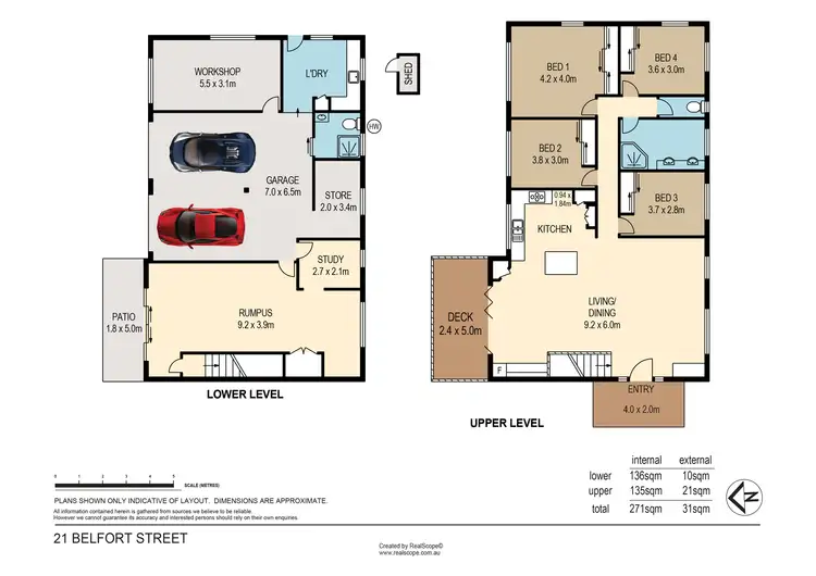 Floorplan of Homely house listing, 21 Belfort Street, Stafford Heights QLD 4053