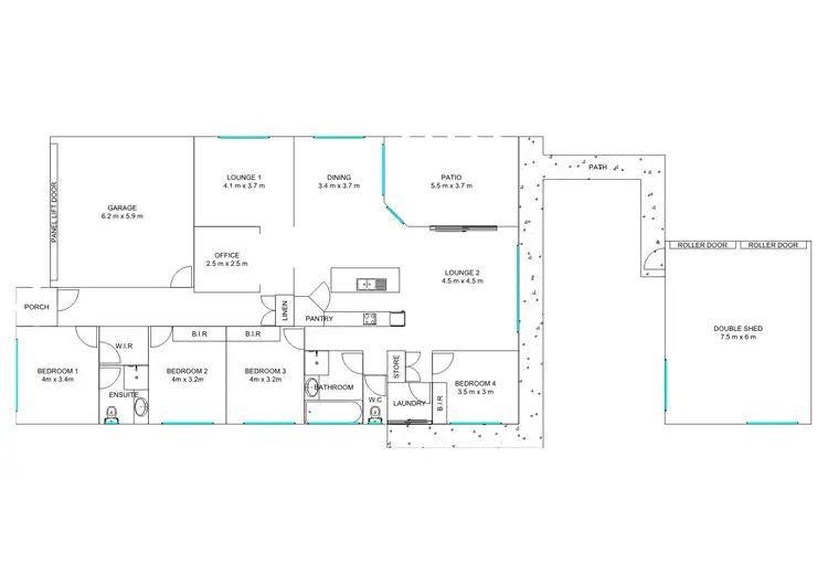 Floorplan of Homely house listing, 2 Tardent Street, Atherton QLD 4883
