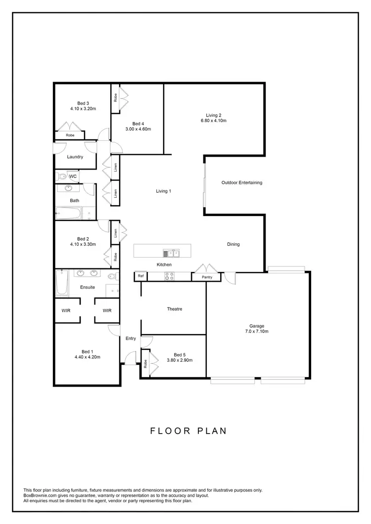 Floorplan of Homely house listing, 16 Nutans Crest, South Nowra NSW 2541