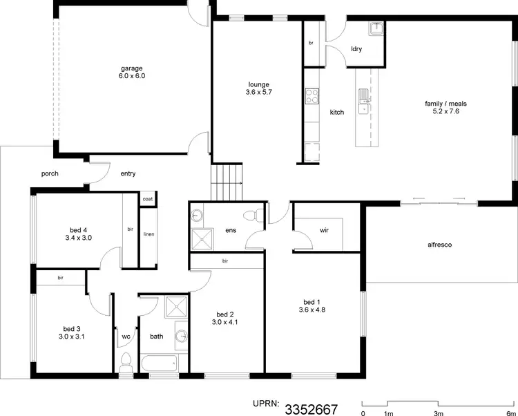 Floorplan of Homely house listing, Address available on request
