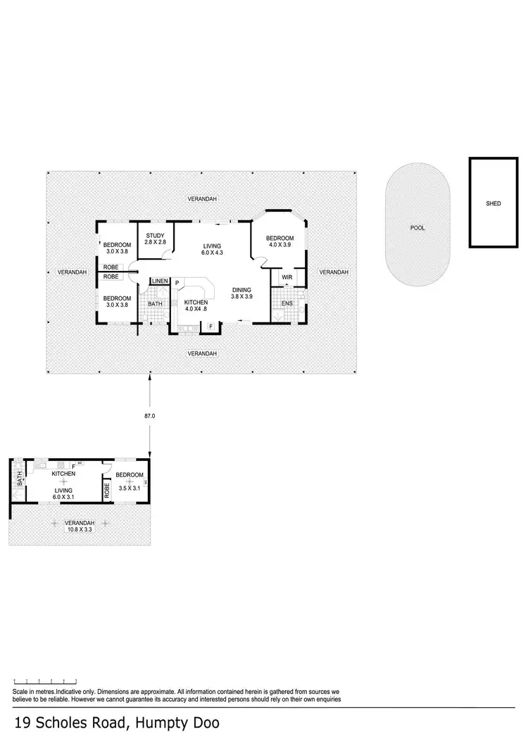 Floorplan of Homely house listing, 19 Scholes Road, Humpty Doo NT 836