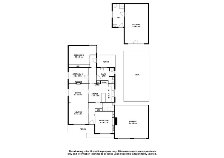 Floorplan of Homely house listing, 108 Jubilee Highway East, Mount Gambier SA 5290