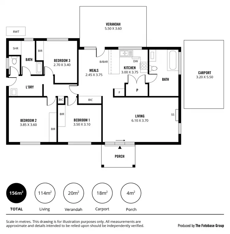 Floorplan of Homely house listing, 26 First Avenue, Tailem Bend SA 5260